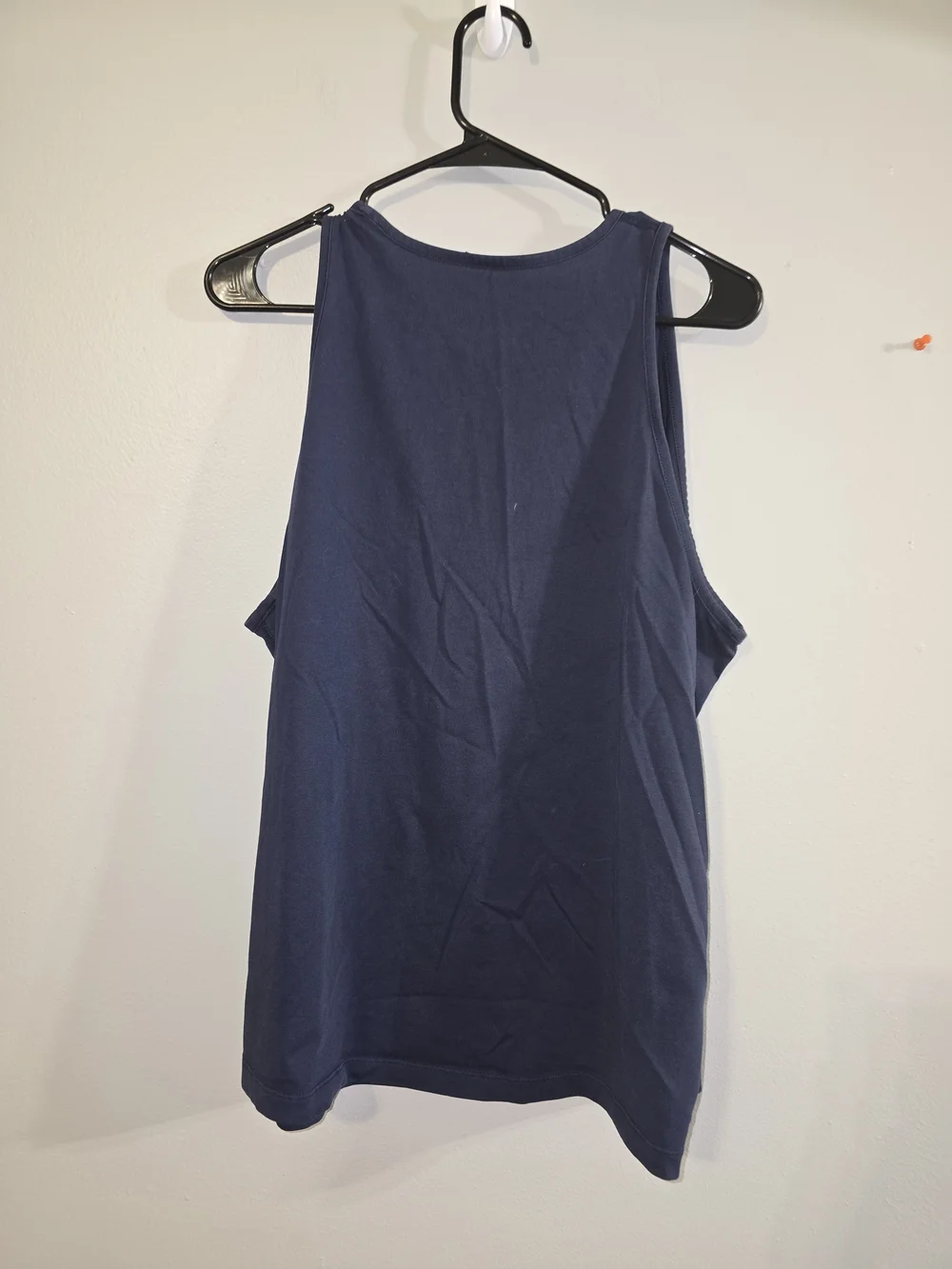 Nike Purple Tie-Dye Cropped Tank & Navy NIKE Graphic Tank Set